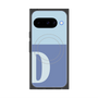 Premium Square Case with Pixelsnap［ Original - initial two tone - D blue ］