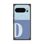 Premium Square Case with Pixelsnap［ Original - initial two tone - D blue ］