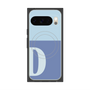 Premium Square Case with Pixelsnap［ Original - initial two tone - D blue ］