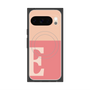 Premium Square Case with Pixelsnap［ Original - initial two tone - E pink ］