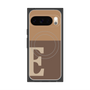 Premium Square Case with Pixelsnap［ Original - initial two tone - E brown ］