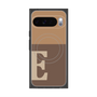 Premium Square Case with Pixelsnap［ Original - initial two tone - E brown ］