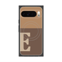 Premium Square Case with Pixelsnap［ Original - initial two tone - E brown ］