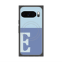 Premium Square Case with Pixelsnap［ Original - initial two tone - E blue ］