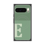 Premium Square Case with Pixelsnap［ Original - initial two tone - E green ］