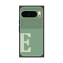 Premium Square Case with Pixelsnap［ Original - initial two tone - E green ］
