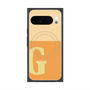 Premium Square Case with Pixelsnap［ Original - initial two tone - G orange ］