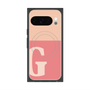 Premium Square Case with Pixelsnap［ Original - initial two tone - G pink ］