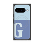 Premium Square Case with Pixelsnap［ Original - initial two tone - G blue ］