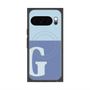 Premium Square Case with Pixelsnap［ Original - initial two tone - G blue ］