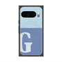 Premium Square Case with Pixelsnap［ Original - initial two tone - G blue ］