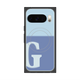 Premium Square Case with Pixelsnap［ Original - initial two tone - G blue ］