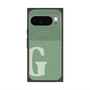 Premium Square Case with Pixelsnap［ Original - initial two tone - G green ］
