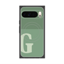 Premium Square Case with Pixelsnap［ Original - initial two tone - G green ］