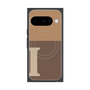 Premium Square Case with Pixelsnap［ Original - initial two tone - I brown ］