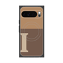 Premium Square Case with Pixelsnap［ Original - initial two tone - I brown ］