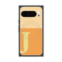 Premium Square Case with Pixelsnap［ Original - initial two tone - J orange ］