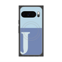 Premium Square Case with Pixelsnap［ Original - initial two tone - J blue ］