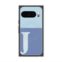 Premium Square Case with Pixelsnap［ Original - initial two tone - J blue ］