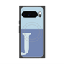 Premium Square Case with Pixelsnap［ Original - initial two tone - J blue ］
