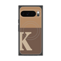 Premium Square Case with Pixelsnap［ Original - initial two tone - K brown ］
