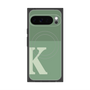 Premium Square Case with Pixelsnap［ Original - initial two tone - K green ］