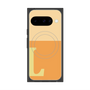 Premium Square Case with Pixelsnap［ Original - initial two tone - L orange ］