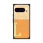 Premium Square Case with Pixelsnap［ Original - initial two tone - L orange ］
