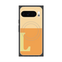 Premium Square Case with Pixelsnap［ Original - initial two tone - L orange ］