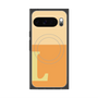 Premium Square Case with Pixelsnap［ Original - initial two tone - L orange ］