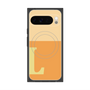 Premium Square Case with Pixelsnap［ Original - initial two tone - L orange ］