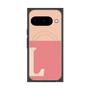 Premium Square Case with Pixelsnap［ Original - initial two tone - L pink ］