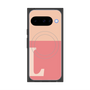 Premium Square Case with Pixelsnap［ Original - initial two tone - L pink ］