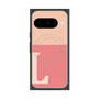 Premium Square Case with Pixelsnap［ Original - initial two tone - L pink ］