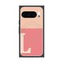 Premium Square Case with Pixelsnap［ Original - initial two tone - L pink ］