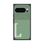 Premium Square Case with Pixelsnap［ Original - initial two tone - L green ］