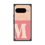 Premium Square Case with Pixelsnap［ Original - initial two tone - M pink ］