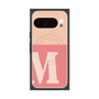 Premium Square Case with Pixelsnap［ Original - initial two tone - M pink ］