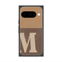 Premium Square Case with Pixelsnap［ Original - initial two tone - M brown ］