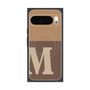 Premium Square Case with Pixelsnap［ Original - initial two tone - M brown ］