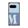 Premium Square Case with Pixelsnap［ Original - initial two tone - M blue ］