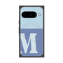 Premium Square Case with Pixelsnap［ Original - initial two tone - M blue ］