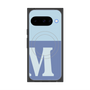 Premium Square Case with Pixelsnap［ Original - initial two tone - M blue ］