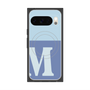 Premium Square Case with Pixelsnap［ Original - initial two tone - M blue ］