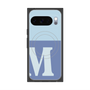 Premium Square Case with Pixelsnap［ Original - initial two tone - M blue ］