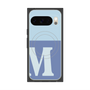 Premium Square Case with Pixelsnap［ Original - initial two tone - M blue ］