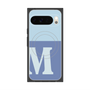 Premium Square Case with Pixelsnap［ Original - initial two tone - M blue ］