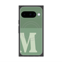 Premium Square Case with Pixelsnap［ Original - initial two tone - M green ］