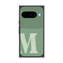 Premium Square Case with Pixelsnap［ Original - initial two tone - M green ］