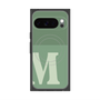 Premium Square Case with Pixelsnap［ Original - initial two tone - M green ］